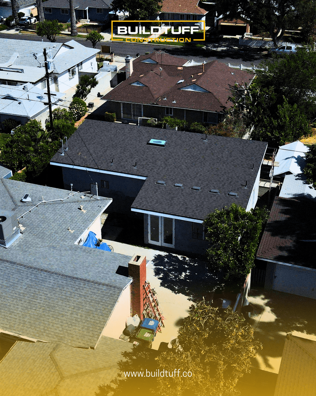 AERIAL ROOFING PROJECT